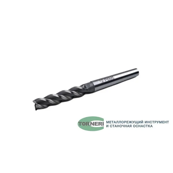 Фреза концевая с коническим хвостовиком ф 12х53х123 мм z=3 КМ1 Р6М5 t019461  (Фото 2)