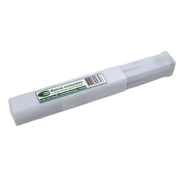 Фрезы t019474 Фреза концевая с коническим хвостовиком ф 20х120х215 мм z=4 КМ3 Р6М5