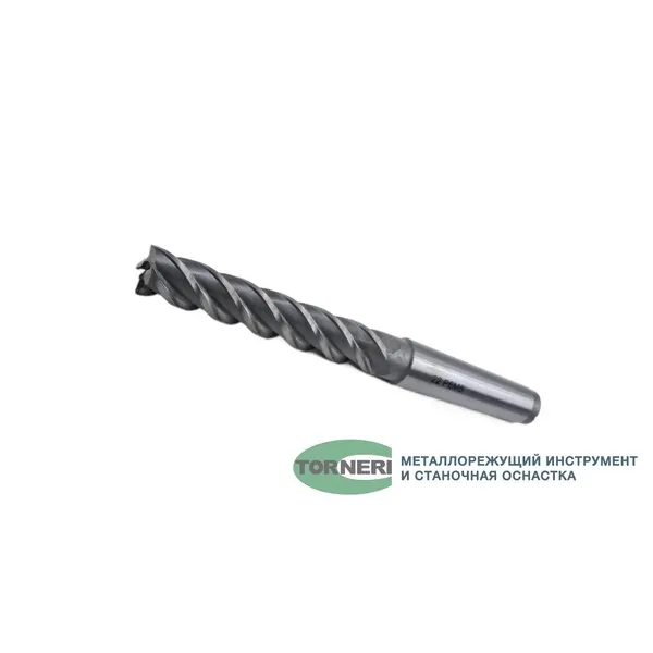 Фрезы t019479 Фреза концевая с коническим хвостовиком ф 22х120х215 мм z=4 КМ3 Р6М5