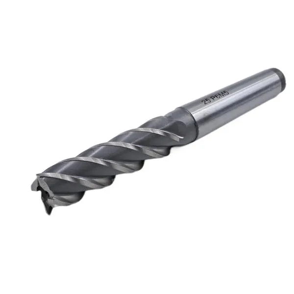 Фреза концевая с коническим хвостовиком ф 25х90х192 мм z=4 КМ3 Р6М5 t019480  (Фото 2)