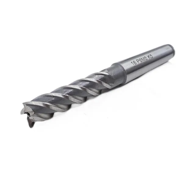 Фреза концевая с коническим хвостовиком ф 16х63х148 мм z=4 КМ2 Р6М5К5 t019495  (Фото 2)