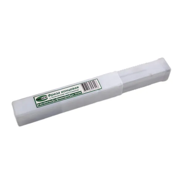 Фрезы t019497 Фреза концевая с коническим хвостовиком ф 20х120х215 мм z=4 КМ3 Р6М5К5