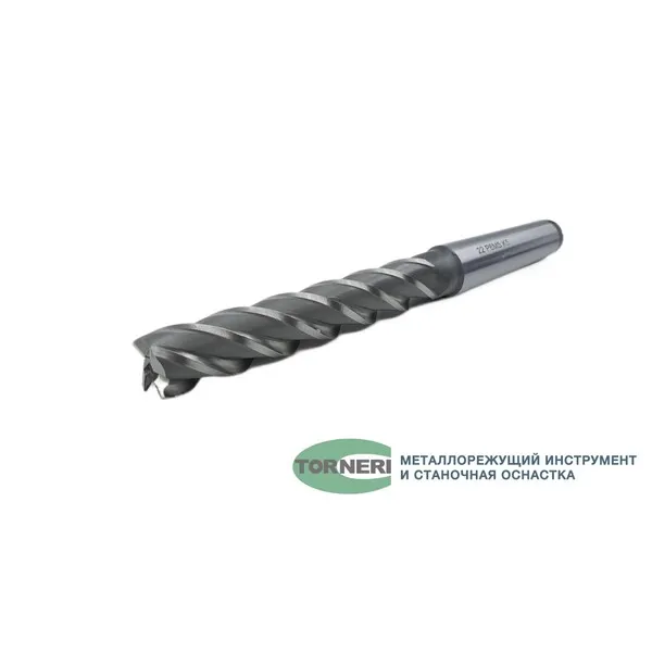 Фреза концевая с коническим хвостовиком ф 22х120х215 мм z=4 КМ3 Р6М5К5 t019498  (Фото 2)