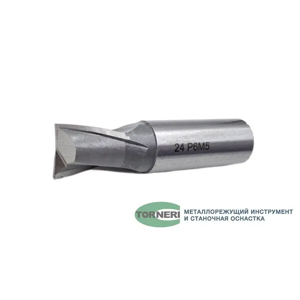 Фреза шпоночная с цилиндрическим хвостовиком ф 24х26х102 мм t019503  (Фото 4)