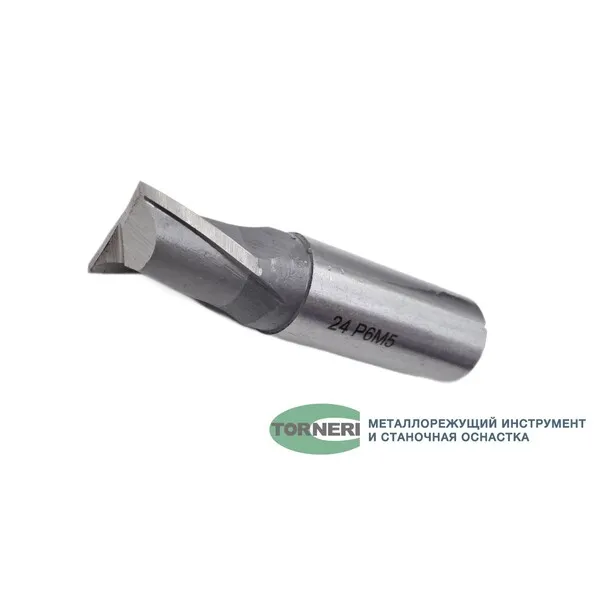 Фреза шпоночная с цилиндрическим хвостовиком ф 24х26х102 мм t019503  (Фото 2)