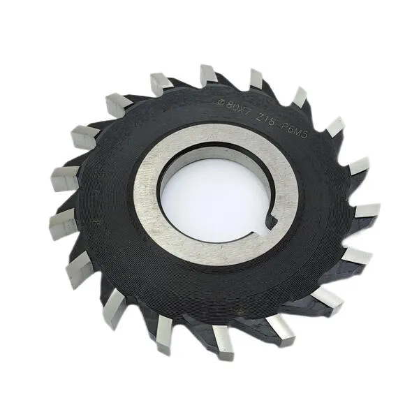 Фреза дисковая трехсторонняя ф 80х7х27 мм Р6М5 z=18 прямой зуб t020049  (Фото 2)