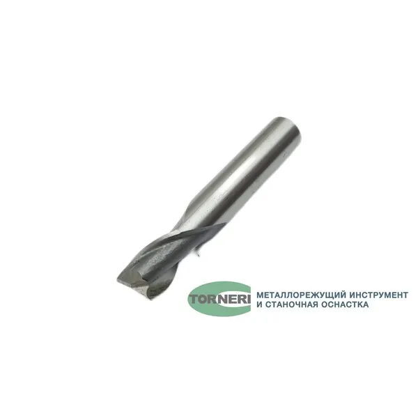 Фреза шпоночная с цилиндрическим хвостовиком ф 10x13x63 мм Р6М5К5 t020869  (Фото 2)