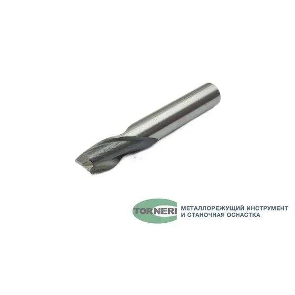 Фреза шпоночная с цилиндрическим хвостовиком ф 10x13x63 мм Р6М5К5 t020869  (Фото 4)