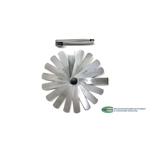 Измерительный инструмент 046357 Набор щупов №4 70 мм 0.1-1.0