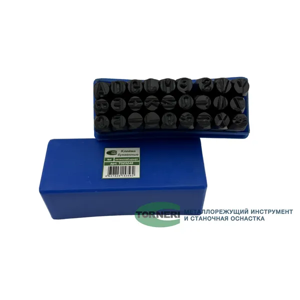 Клейма буквенные №6 латинский шрифт t023248  (Фото 4)