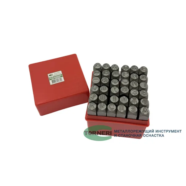 Клейма буквенные №6 русский шрифт t023256  (Фото 2)