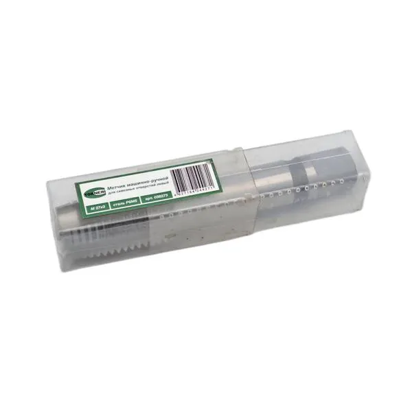 Метчики 038273 Метчик машинно-ручной М 27х3.0 Р6М5 для сквозных отверстий левый