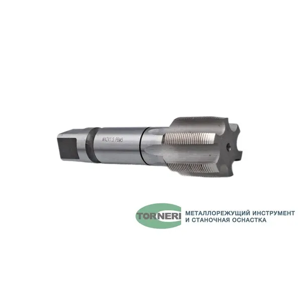 Метчик машинно-ручной М 42х1.5 комплект из 2-х штук Р6М5 040072  (Фото 3)