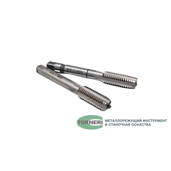 Метчик машинно-ручной М 12х1.75 комплект из 2-х штук Р6М5К5 042137  (Фото 3)