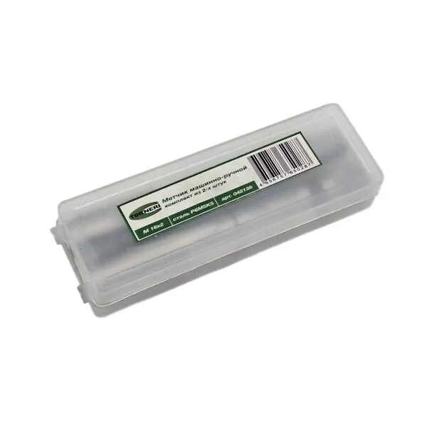 Метчики 042138 Метчик машинно-ручной М 16х2.0 комплект из 2-х штук Р6М5К5