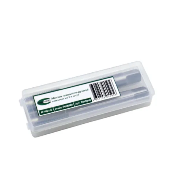 Метчики t019240 Метчик машинно-ручной М 16х1.5 комплект из 2-х штук Р6М5К5