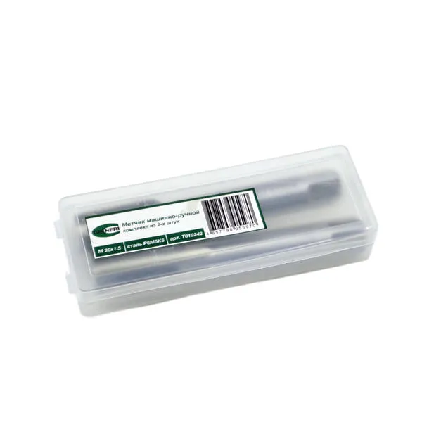 Метчик машинно-ручной М 20х1.5 комплект из 2-х штук Р6М5К5 t019242  (Фото 1)