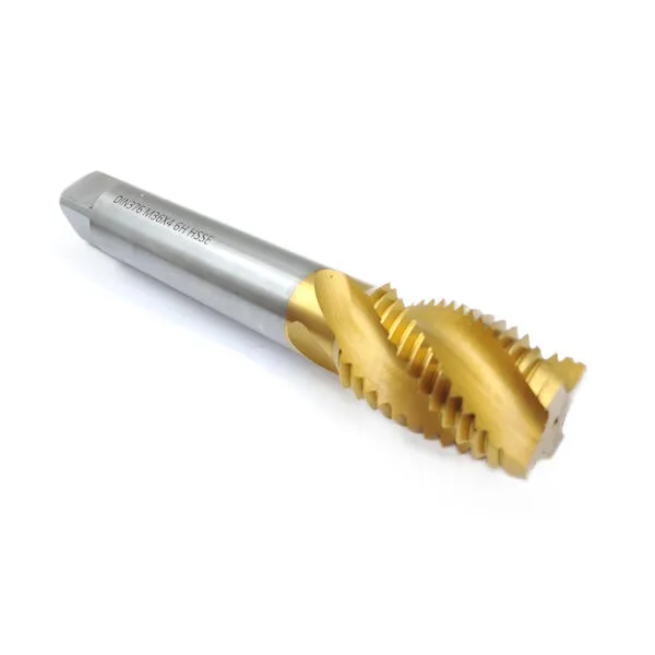 Метчик машинно-ручной М 36х4.0 DIN376 для глухих отверстий с винтовой канавкой с покрытием TiN HSSE t020711  (Фото 3)