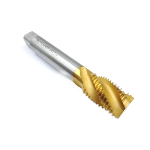 Метчик машинно-ручной М 36х4.0 DIN376 для глухих отверстий с винтовой канавкой с покрытием TiN HSSE t020711  (Фото 5)