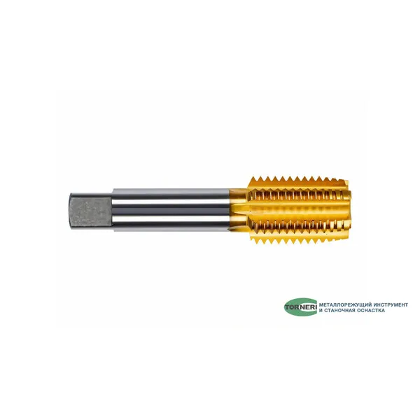 Метчики t025485 Метчик машинно-ручной М 14х1.25 DIN374 для глухих отверстий с винтовой канавкой с покрытием TiCN HSS-Co5