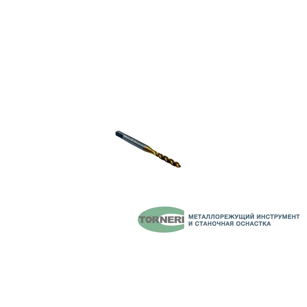 Метчики t025906 Метчик машинно-ручной М 3.0x0.5 Р6М5 ГОСТ 17933-72 с винтовой канавкой с покрытием TiN