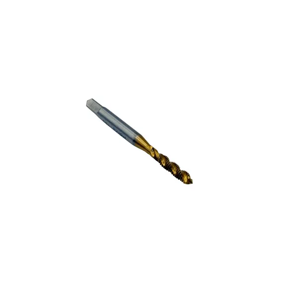 Метчик машинно-ручной М 4.0x0.7 Р6М5 ГОСТ 17933-72 с винтовой канавкой с покрытием TiN t025907  (Фото 2)