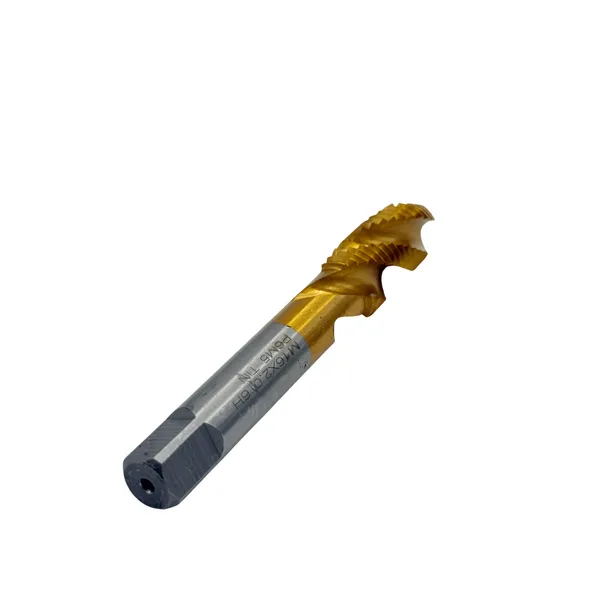 Метчик машинно-ручной М 16x2.0 Р6М5 ГОСТ 17933-72 с винтовой канавкой с покрытием TiN t025919  (Фото 2)