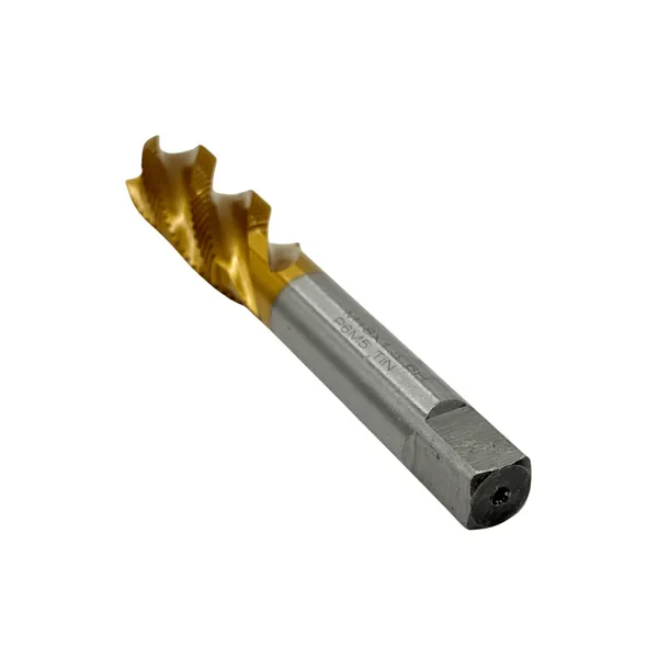 Метчик машинно-ручной М 18х1.5 Р6М5 ГОСТ 17933-72 с винтовой канавкой с покрытием TiN t025922  (Фото 3)