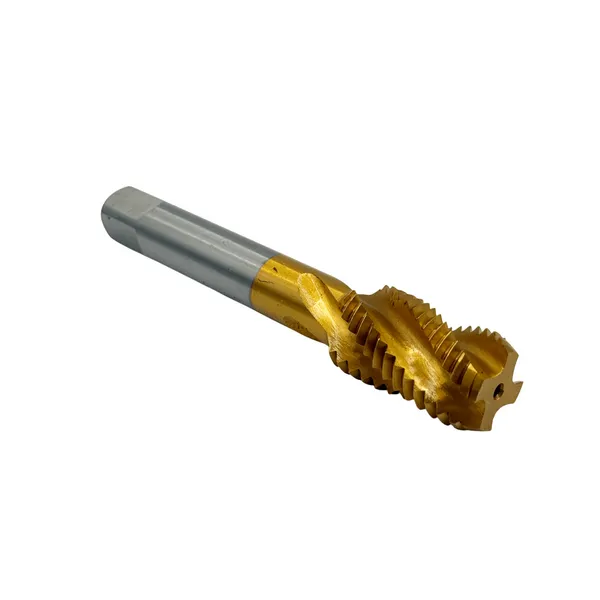 Метчик машинно-ручной М 20х2.5 Р6М5 ГОСТ 17933-72 с винтовой канавкой с покрытием TiN t025923  (Фото 2)