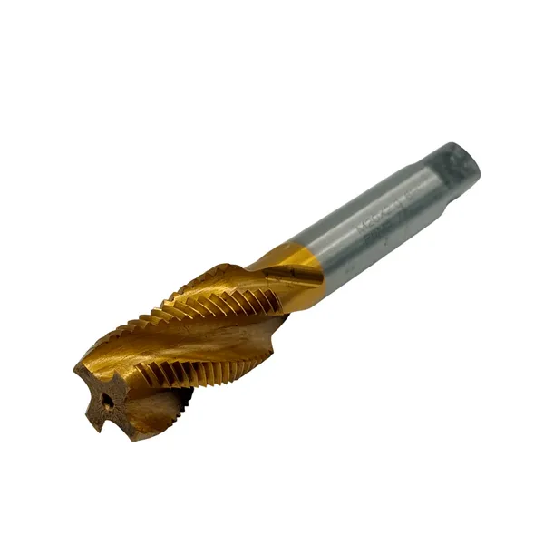 Метчики t025924 Метчик машинно-ручной М 20х2.0 Р6М5 ГОСТ 17933-72 с винтовой канавкой с покрытием TiN