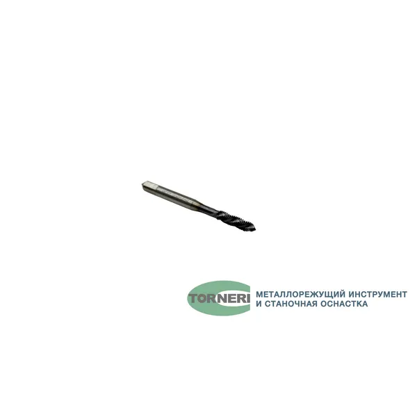 Метчик машинно-ручной М 5.0x0.8 Р6М5К5 ГОСТ 17933-72 с винтовой канавкой с покрытием TiСN t025932  (Фото 3)