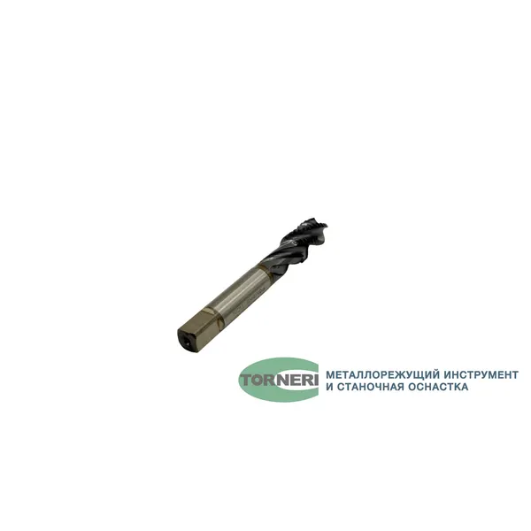 Метчики t025937 Метчик машинно-ручной М 14x2.0 Р6М5К5 ГОСТ 17933-72 с винтовой канавкой с покрытием TiСN