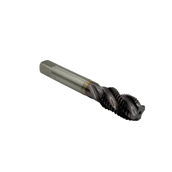 Метчик машинно-ручной М 16x2.0 Р6М5К5 ГОСТ 17933-72 с винтовой канавкой с покрытием TiСN t025938  (Фото 2)