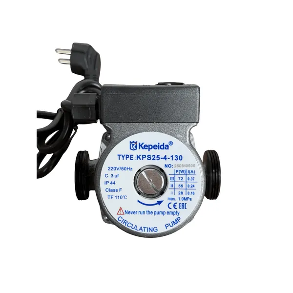 Насосы t030362 Насос циркуляционный KPS25-4-130 1м Kepeida Т030362