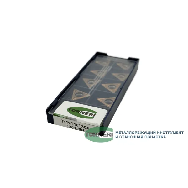 Пластина твердосплавная TCMT16T304 TP9125B t026532  (Фото 3)