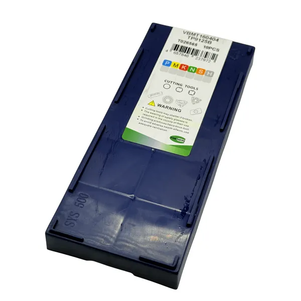 Пластина твердосплавная VBMT160404 TP9125B t026565  (Фото 3)