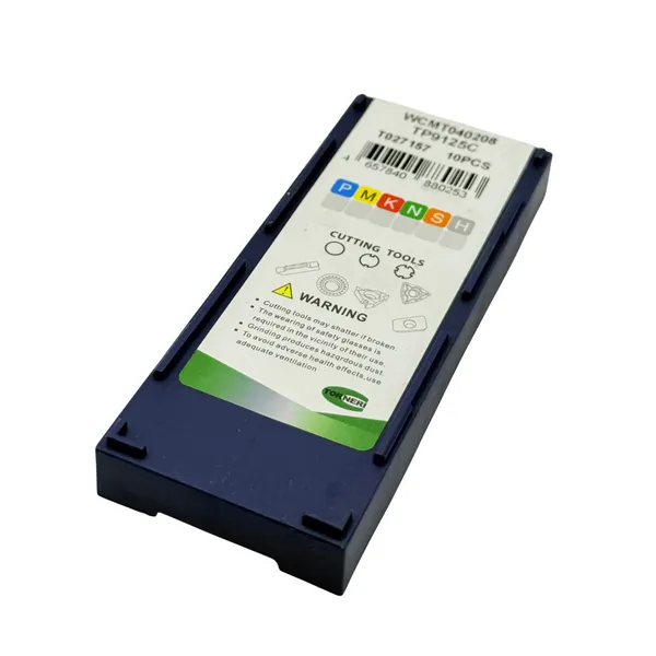 Пластина твердосплавная WCMT040208 TP9125C t027157  (Фото 3)