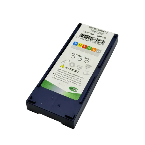 Пластина твердосплавная WCMT080412 TP9125C t027160  (Фото 4)