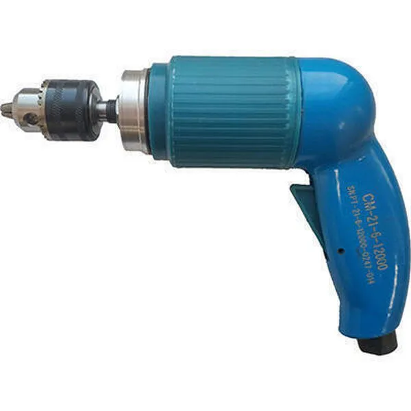 Пневмоинструмент t027627 Дрель пневматическая пистолетного типа СМ 21-6-12000