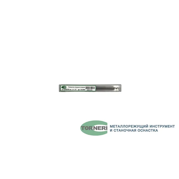 Развертка машинная ц/х ф 4.0х50х100 мм z=4 Н7 твердосплавная t023869  (Фото 4)