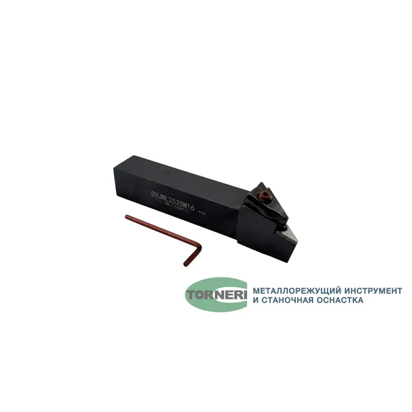 Резцы со сменными пластинами t026494 Державка для наружного точения DVJNL2525M16