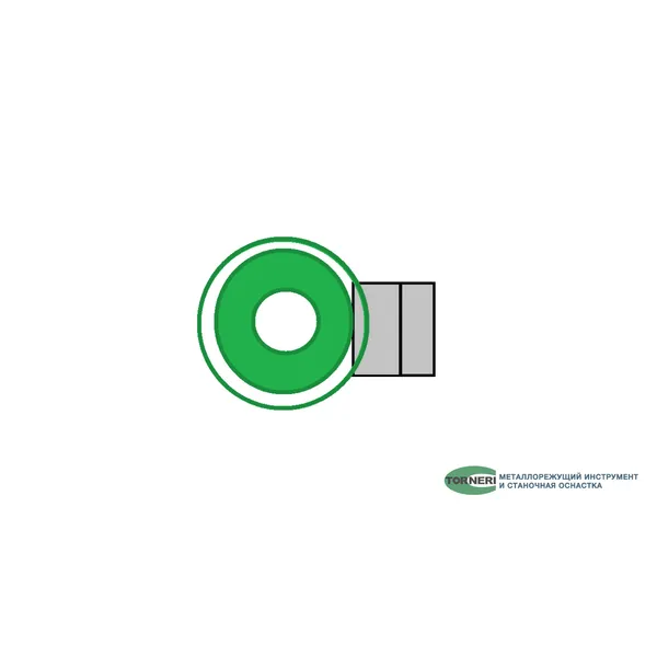 Резцы со сменными пластинами t026882 Державка отрезная (канавочная) MGHH320R-160/400