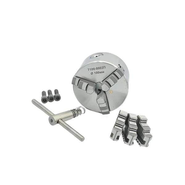 Станочная оснастка 038980 Патрон токарный ф 100 мм 3-х кул. 7100-0002П (К11-100)