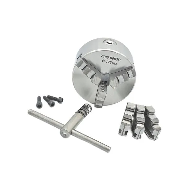 Станочная оснастка 038981 Патрон токарный ф 125 мм 3-х кул. 7100-0003П (К11-125)