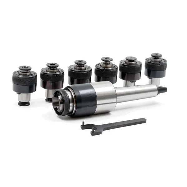 Станочная оснастка 041831 Патрон резьбонарезной для метчиков с набором головок М12-М30 GT24 (d=30 мм) (9 шт.) КМ4
