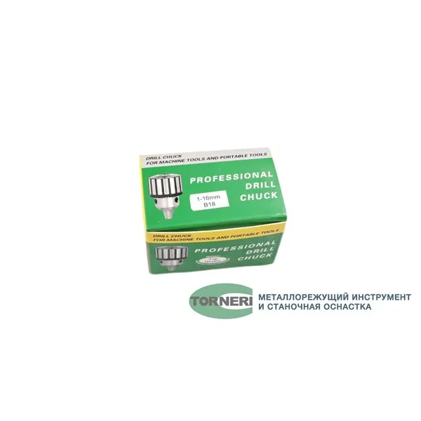 Станочная оснастка 041891 Патрон сверлильный ПС 16 (3-16) В18, с ключом, исп. R-01 кл.1 усил.