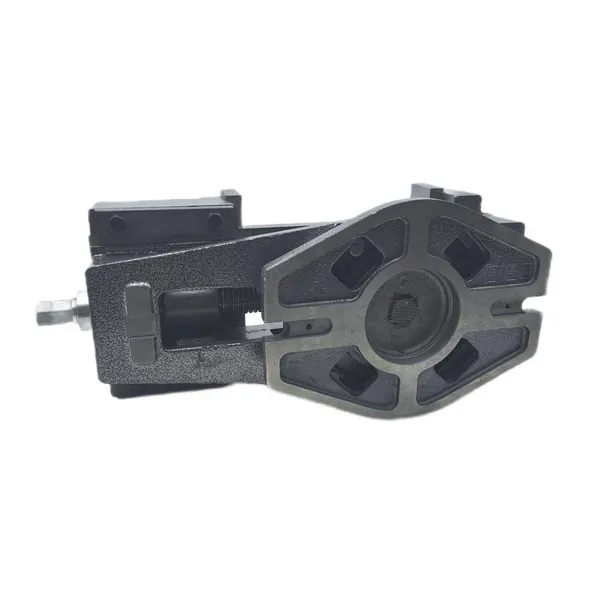 Тиски станочные с открытым винтом поворотные L губок 160 мм, серия QB160 042010  (Фото 2)