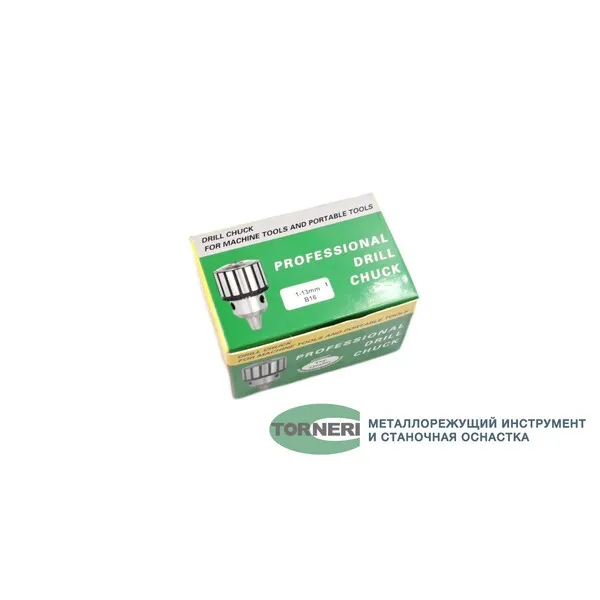 Станочная оснастка 044107 Патрон сверлильный ПС 16 (1.0-16) В16, с ключом, исп. R-01 кл.1 усил.