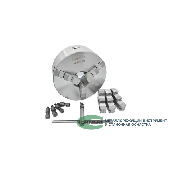 Станочная оснастка 045385 Патрон токарный ф 250 мм 3-х кул. 7100-0035П