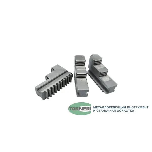 Кулачки прямые к патрону токарному ф 250 3-х кул. шаг 9 мм, ширина 28 мм, паз 12 мм 045676  (Фото 3)